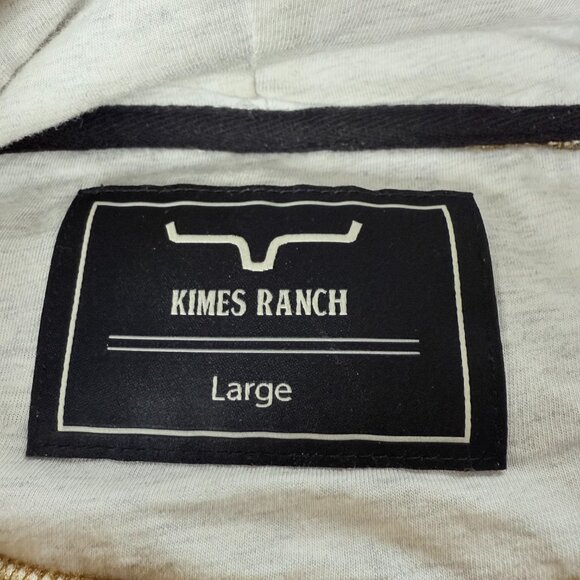 Kimes Ranch “Western Uncomplicated” Hooded Sweatshirt Cowboy Casual– Size Large - Picture 6 of 13